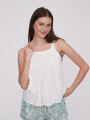 Musculosa Natasha Marfil / Off White