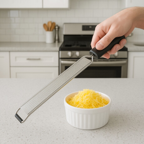 Rallador largo fino inox. (Microplane) Rallador largo fino inox. (Microplane)