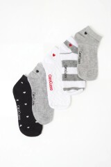 PACK X5 SOQUETE CELINA Multicolor