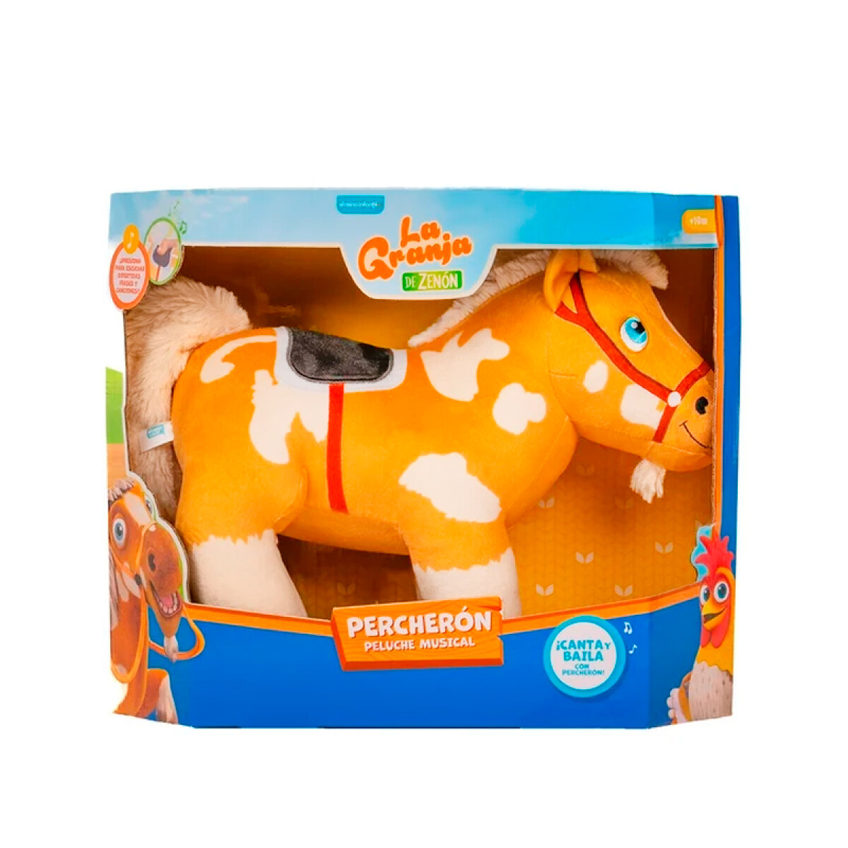 Peluche Caballo Percherón Musical 