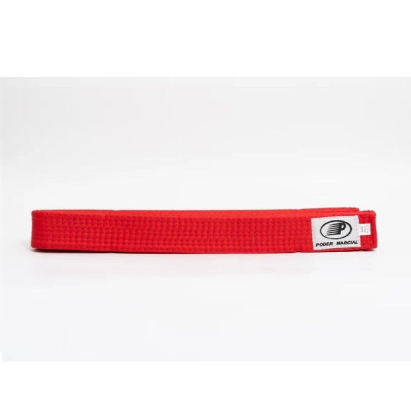 Cinturón de Artes Marciales –Rojo 180 cm CINTURON 180 CM ROJO