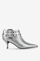 Botin con taco CELESTA-2 Plata