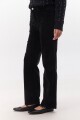 PANTALON PANA VELOUR NEGRO