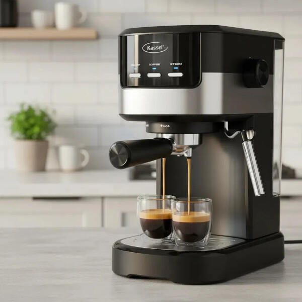 Cafetera Espresso Kassel Ks-cfxinox18 CAFETERA EXPRESSO KASSEL KS-CFXINOX18