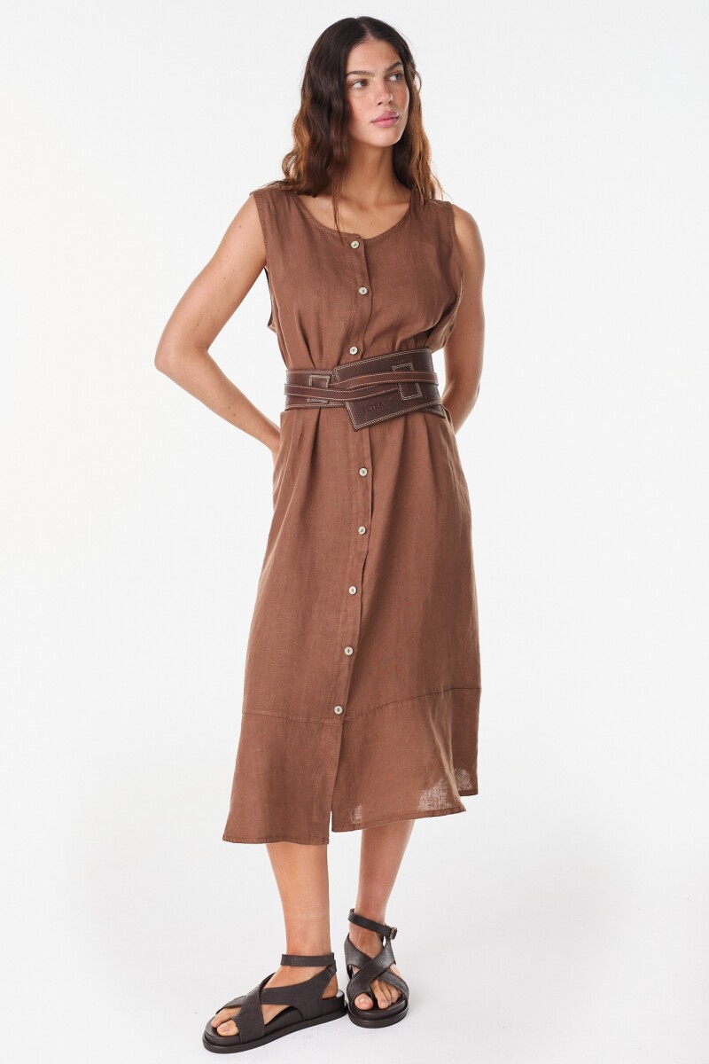Vestido Henna Chocolate