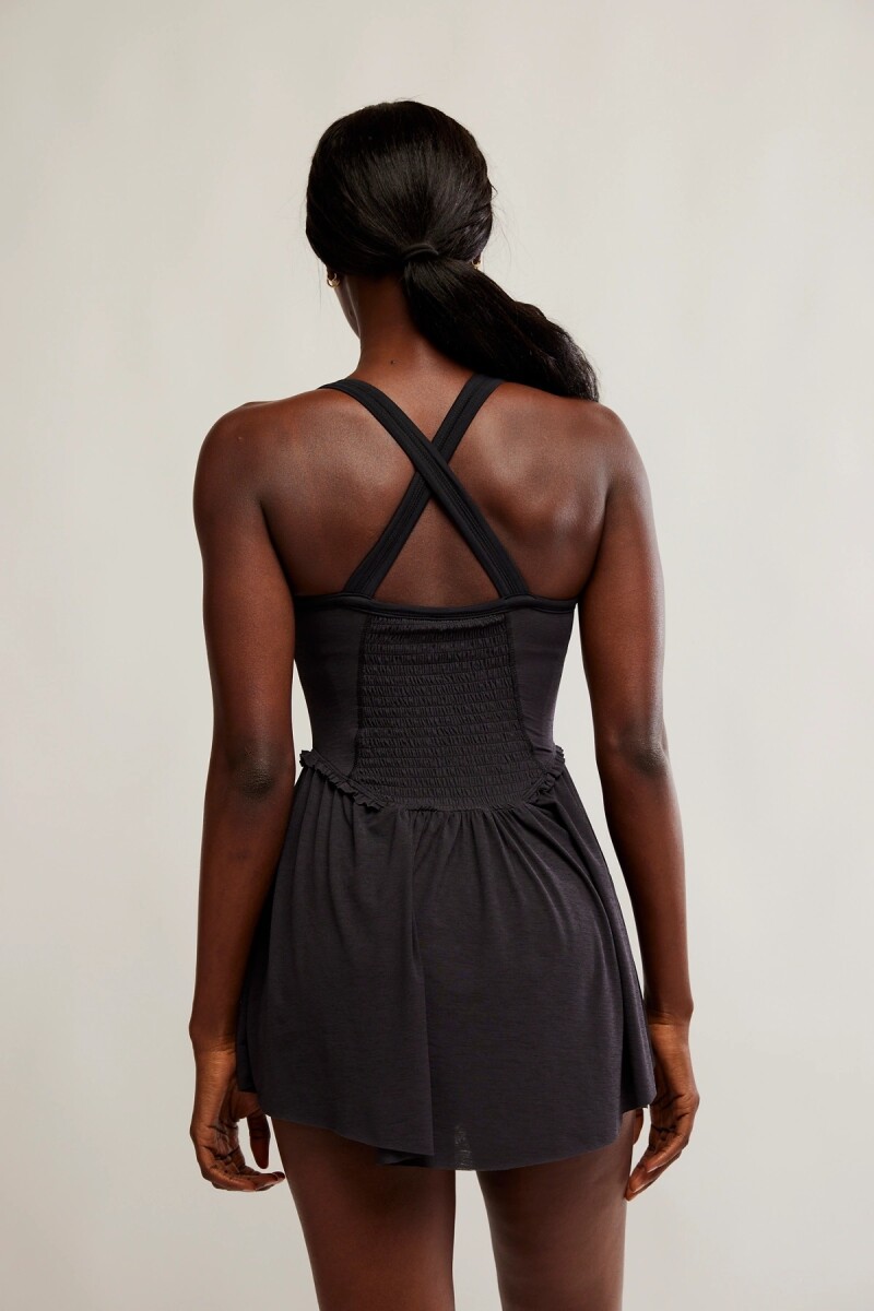 VESTIDO SMOCKIN HOT Negro