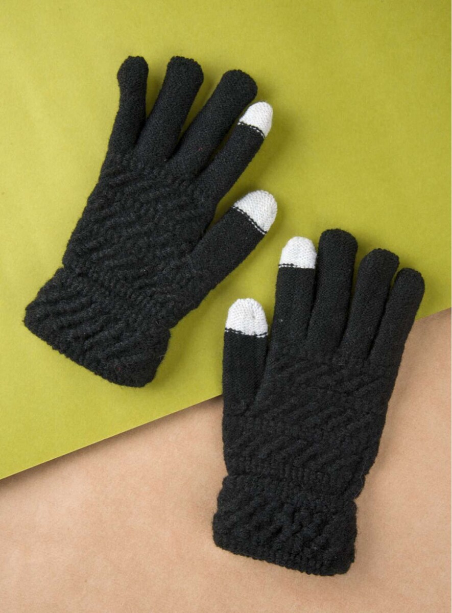 Guantes touch screen - Negro 
