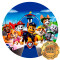 Lámina Paw Patrol Patrulla Red.