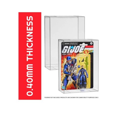 10 Protectores Plásticos Para Figuras De Acción *No incluye figuras* 10 Protectores Plásticos Para Figuras De Acción *No incluye figuras*
