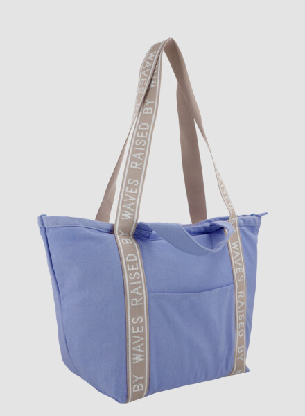 Bolso grande raised by waves Azul piedra