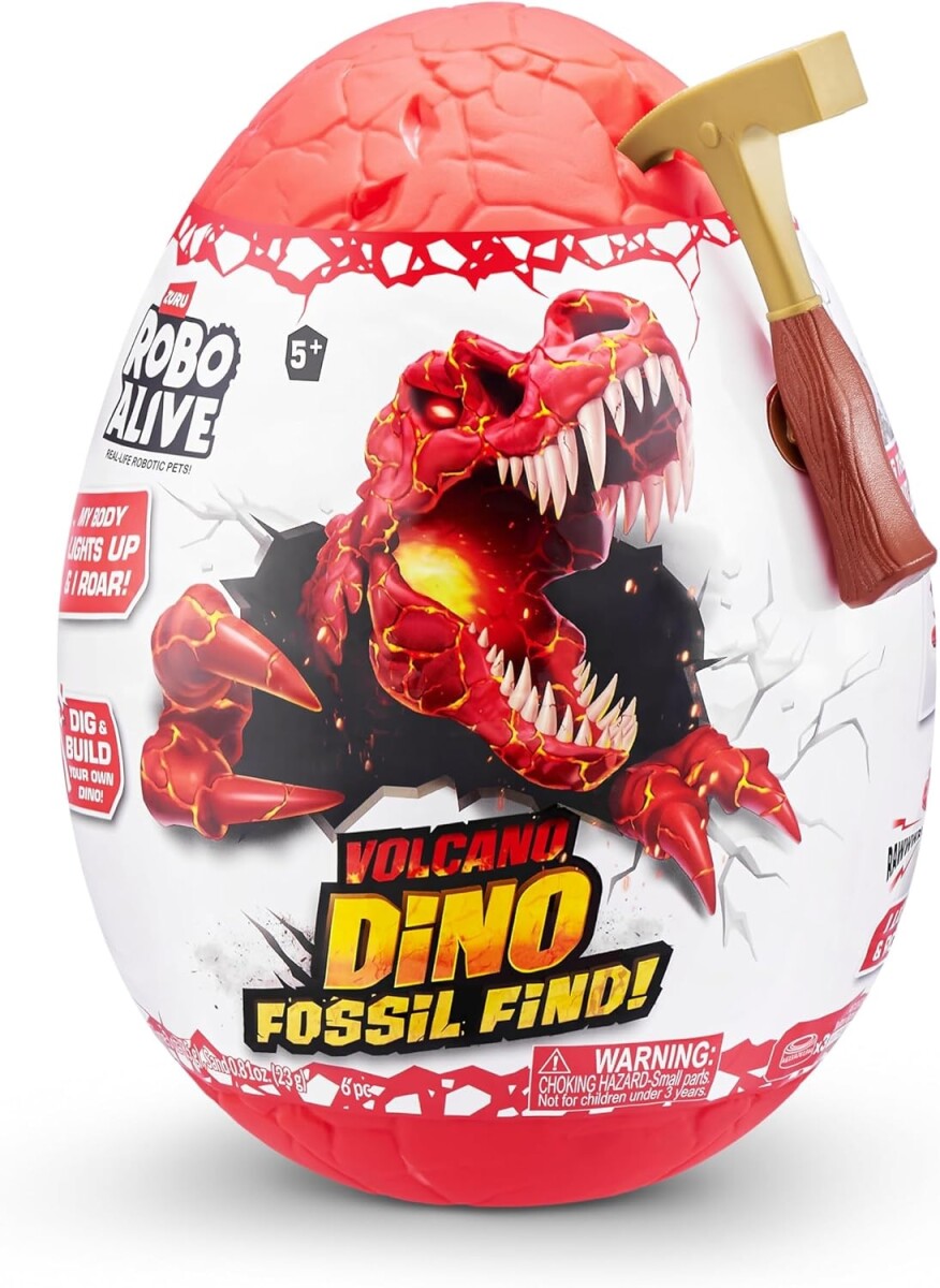 Robo Alive - Volcano Dino Fossil Find - Series 2 
