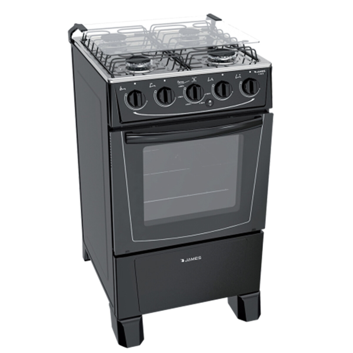 Cocina a gas James C 105B NEGRA 