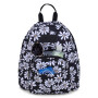 Mochila Half Pint Punk Pansies Black
