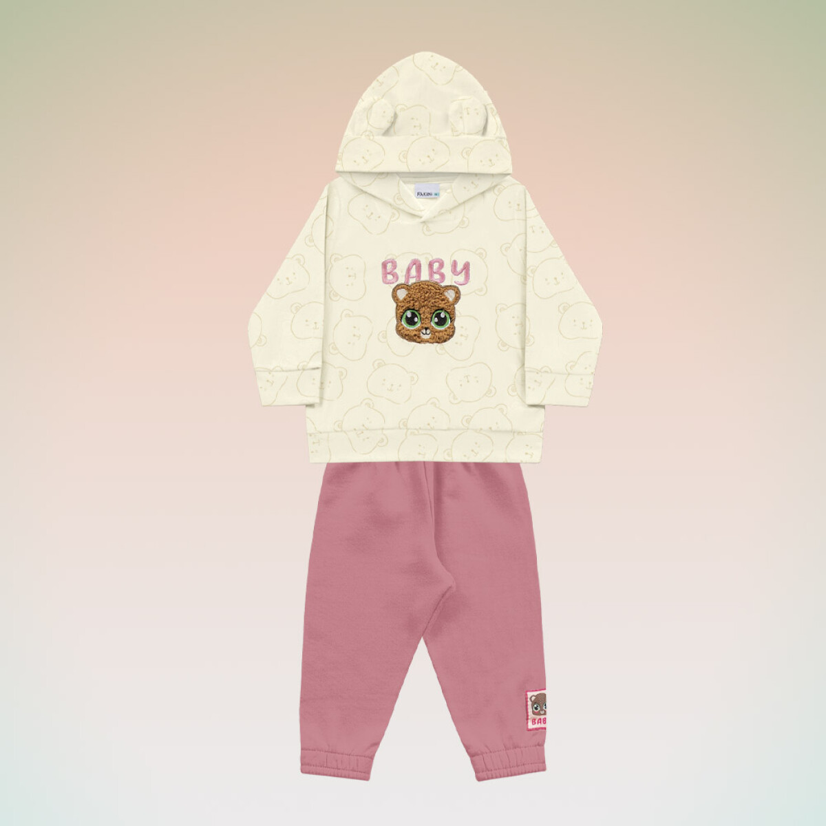 Conjunto buzo y pantalón beba 