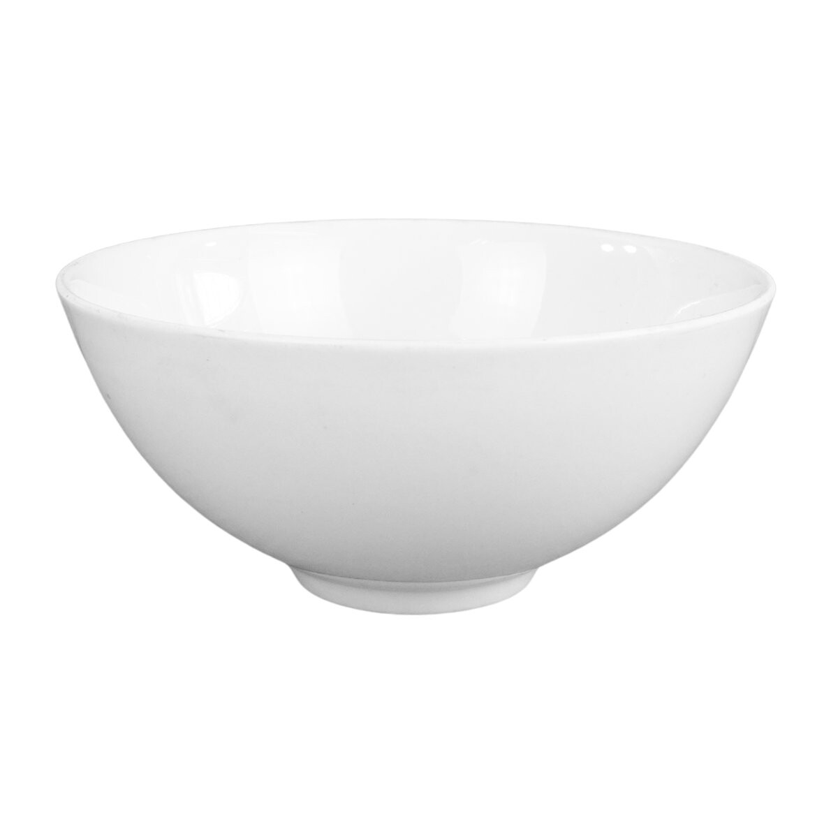 Bowl de ceramica blanco liso 