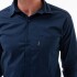 CAMISA TRABAJO FLEX Azul