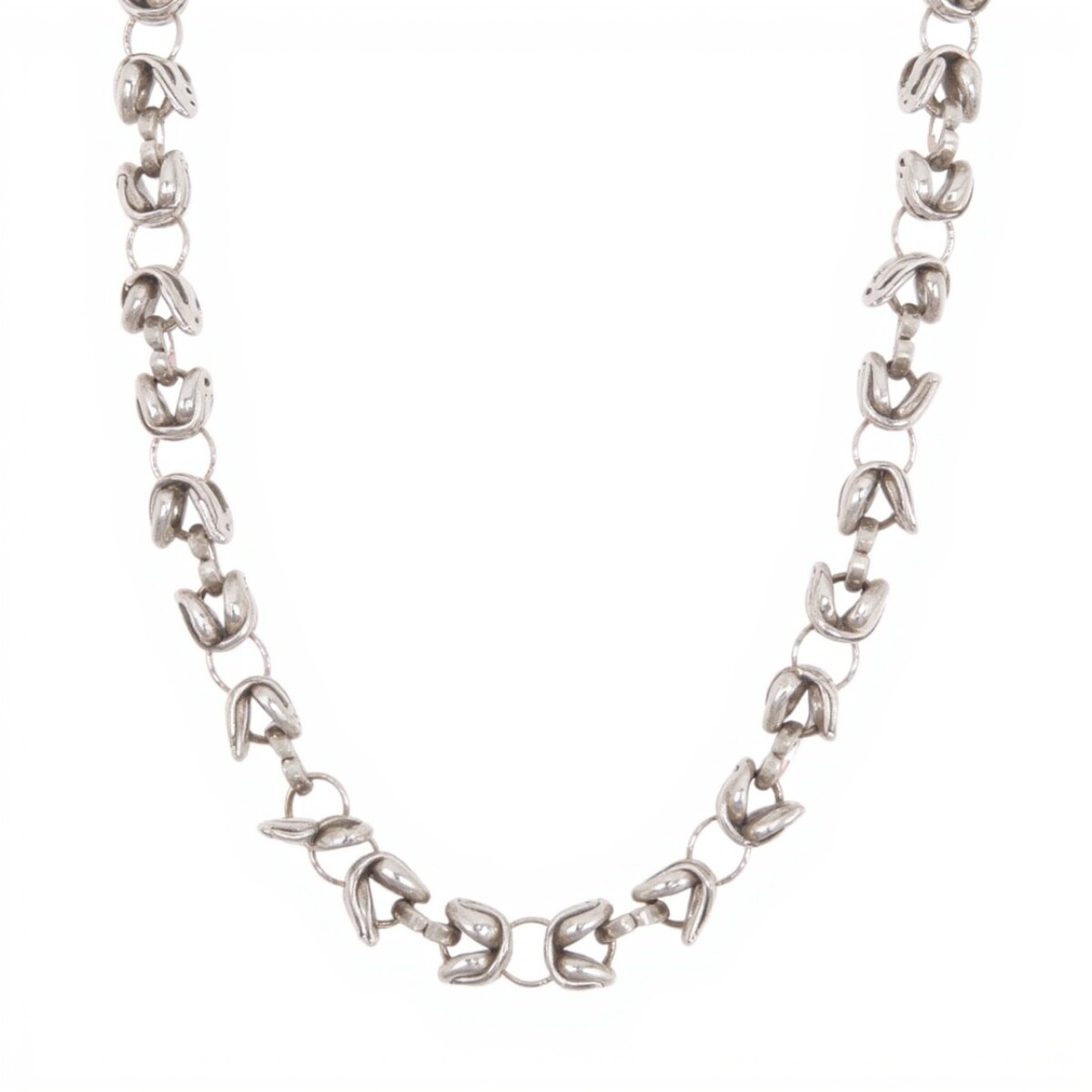 Cadena Punto Peruano- Plata 925 - sin piedra -CD5093 - sinpiedra 