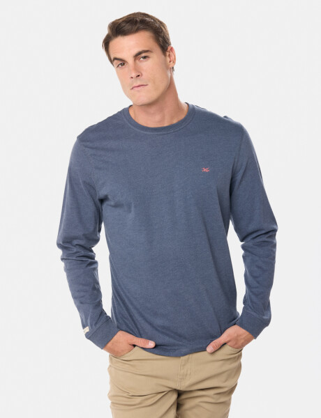 REMERA LISA DE ALGODÓN Marino