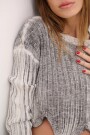 SWEATER SPIKES Blanco