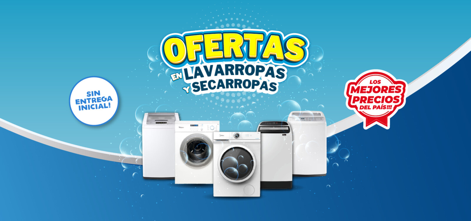 oferta lavado y secado.
