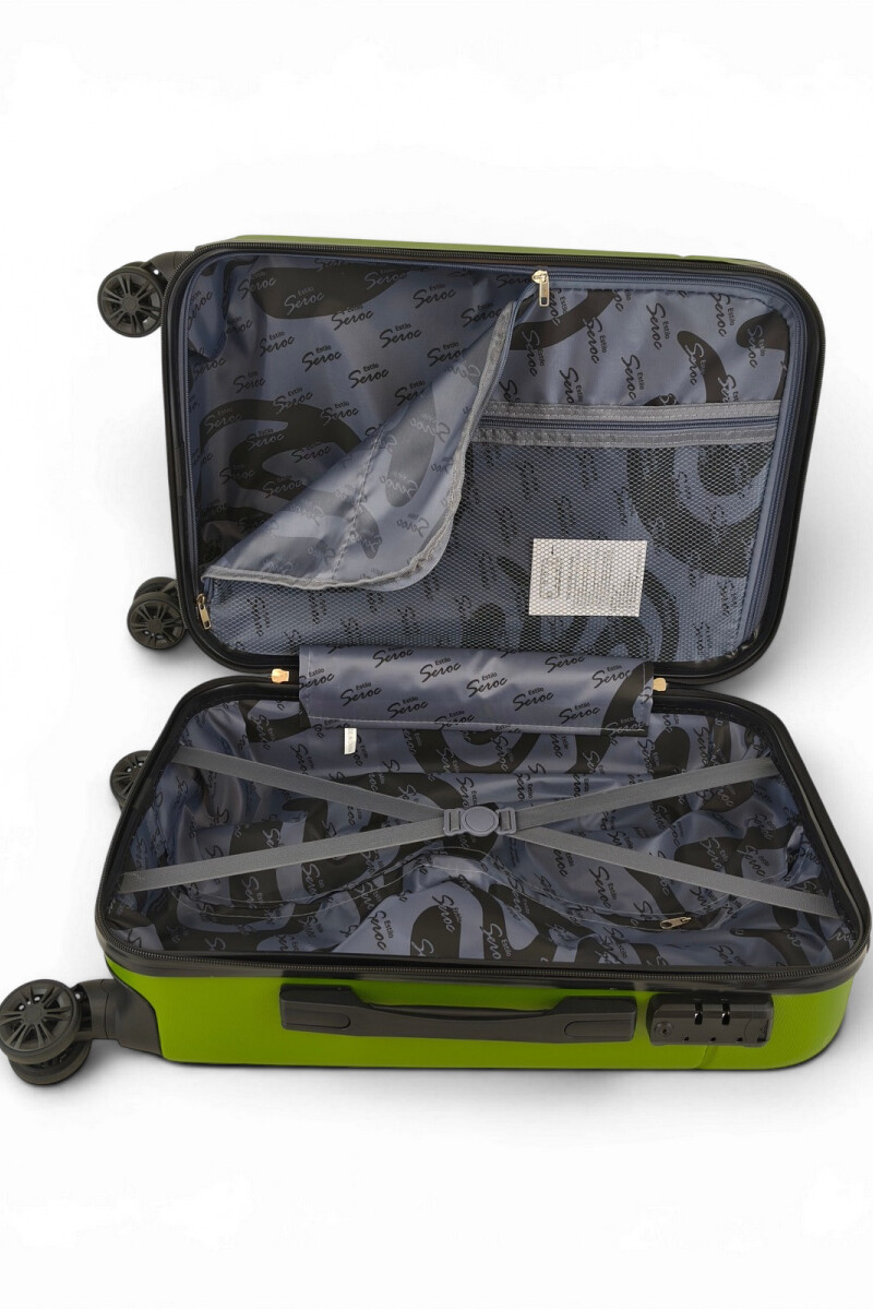 Carry on - Valija chica ABS (fibra) de 20" Verde