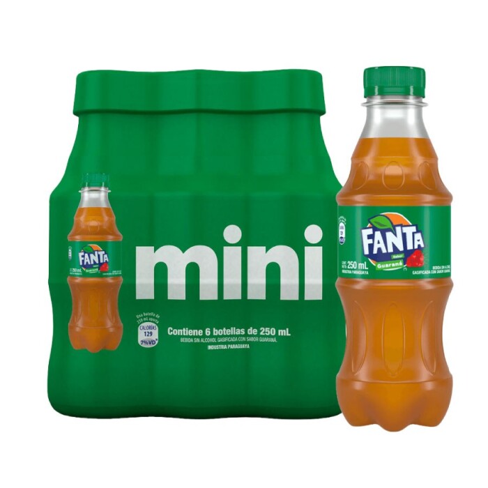 FANTA GUARANA 250 ML UNID. única