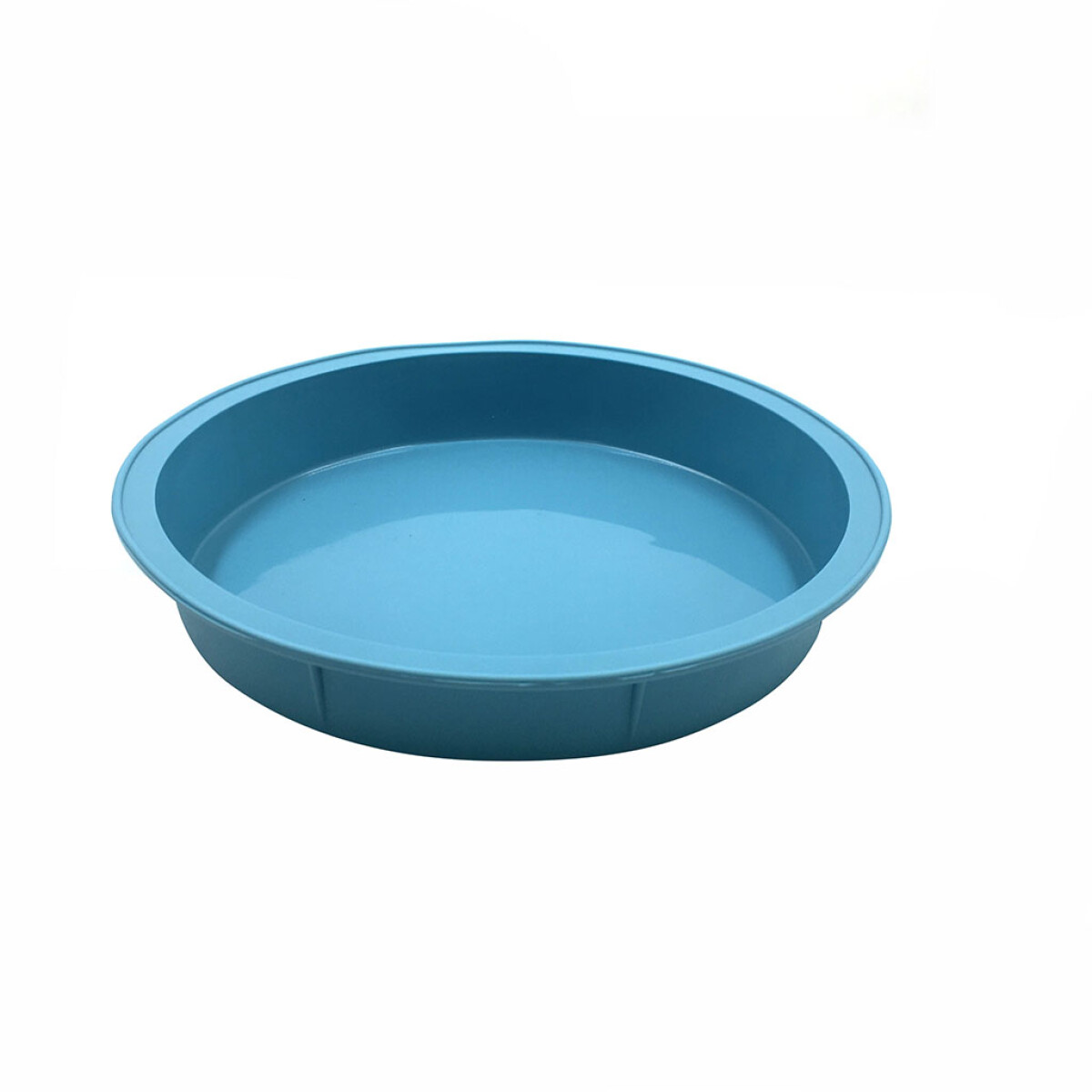 TARTERA REDONDA SILICONA CELESTE SELECTA. D25/H4CM 