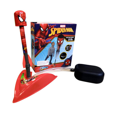 Lanzador de Cohete Manual 30 cm Spiderman