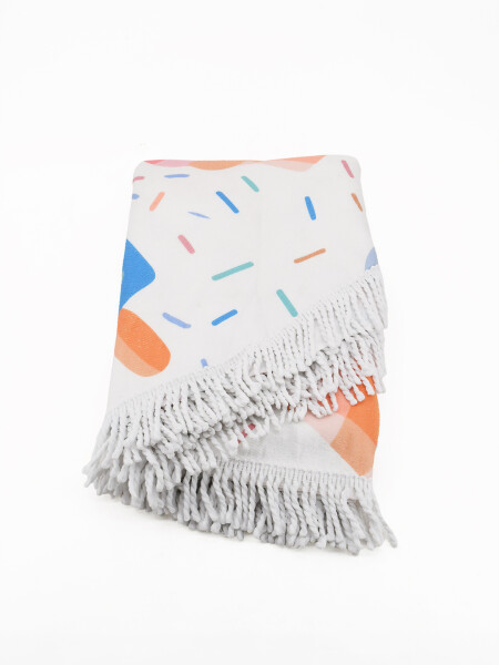 TOALLA REDONDA MICROFIBRA ESTAMPADO 1