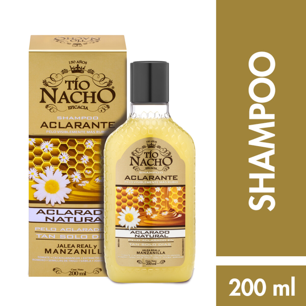 Shampoo Tio Nacho Aclarante 200ml – Shampoo aclarador