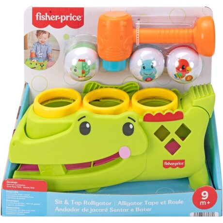Juguete Cocodrilo Fisher Price Pelotitas Divertidas 001