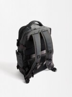 Mochila De Cabina De Nylon gris