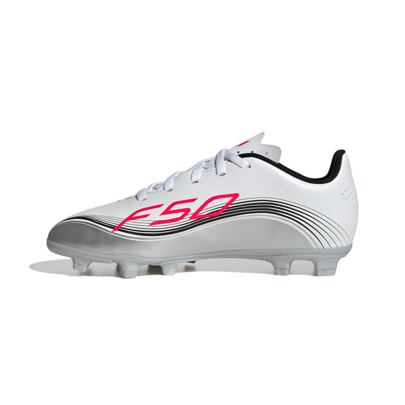 Championes De Fútbol Niño Adidas F50 Messi Club Blanco-rojo