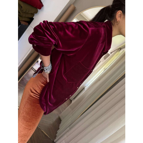 Camisa Bimba Velvet Uva