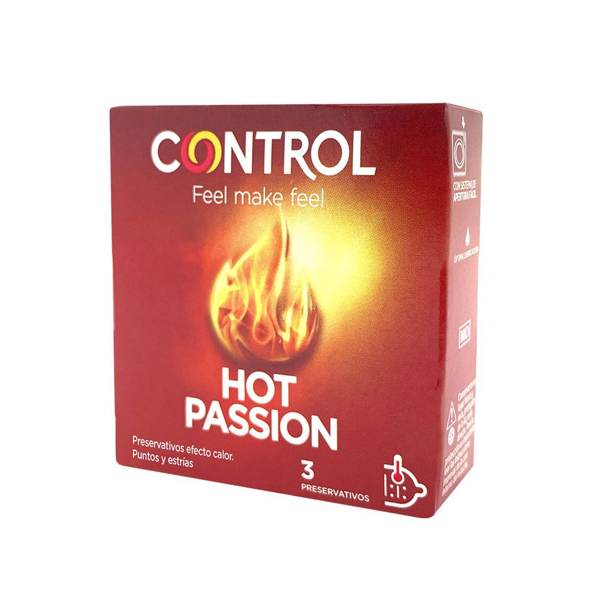 CONTROL ENERGY PUNTOS Y ESTRIAS CONDOMS 