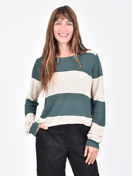 BUZO ZOE VERDE OSCURO