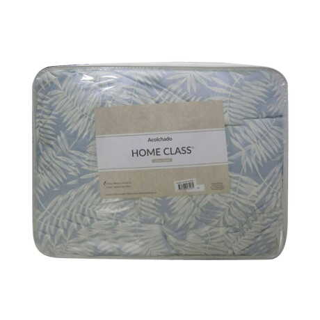 Acolchado 1 Plaza home-class 100% Microfibra D 661 Hoja Cele