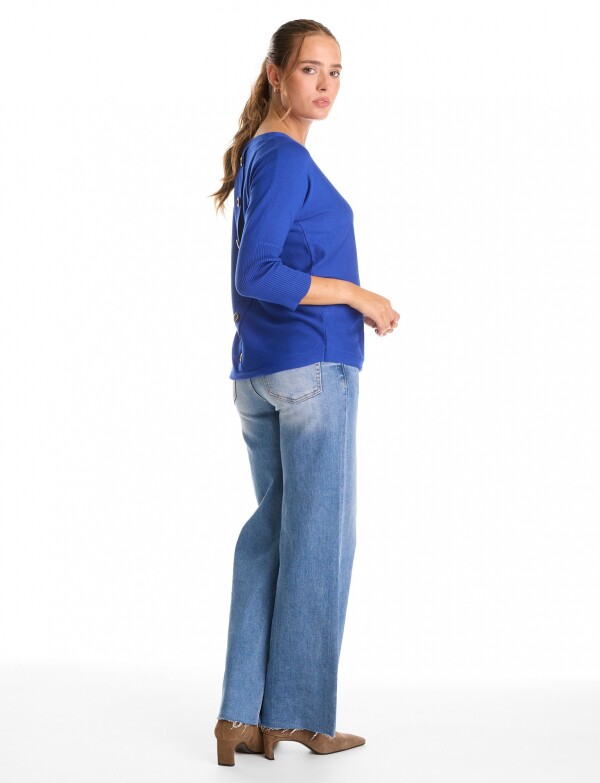 Buzo Espalda Botones ROYAL