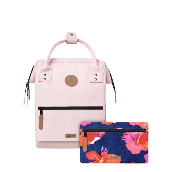 Mochilas - Cabaia - Cabaia Mochila HANOI S 12L de Mujer - CABA-OXFREC-HA01 Rosado-floral