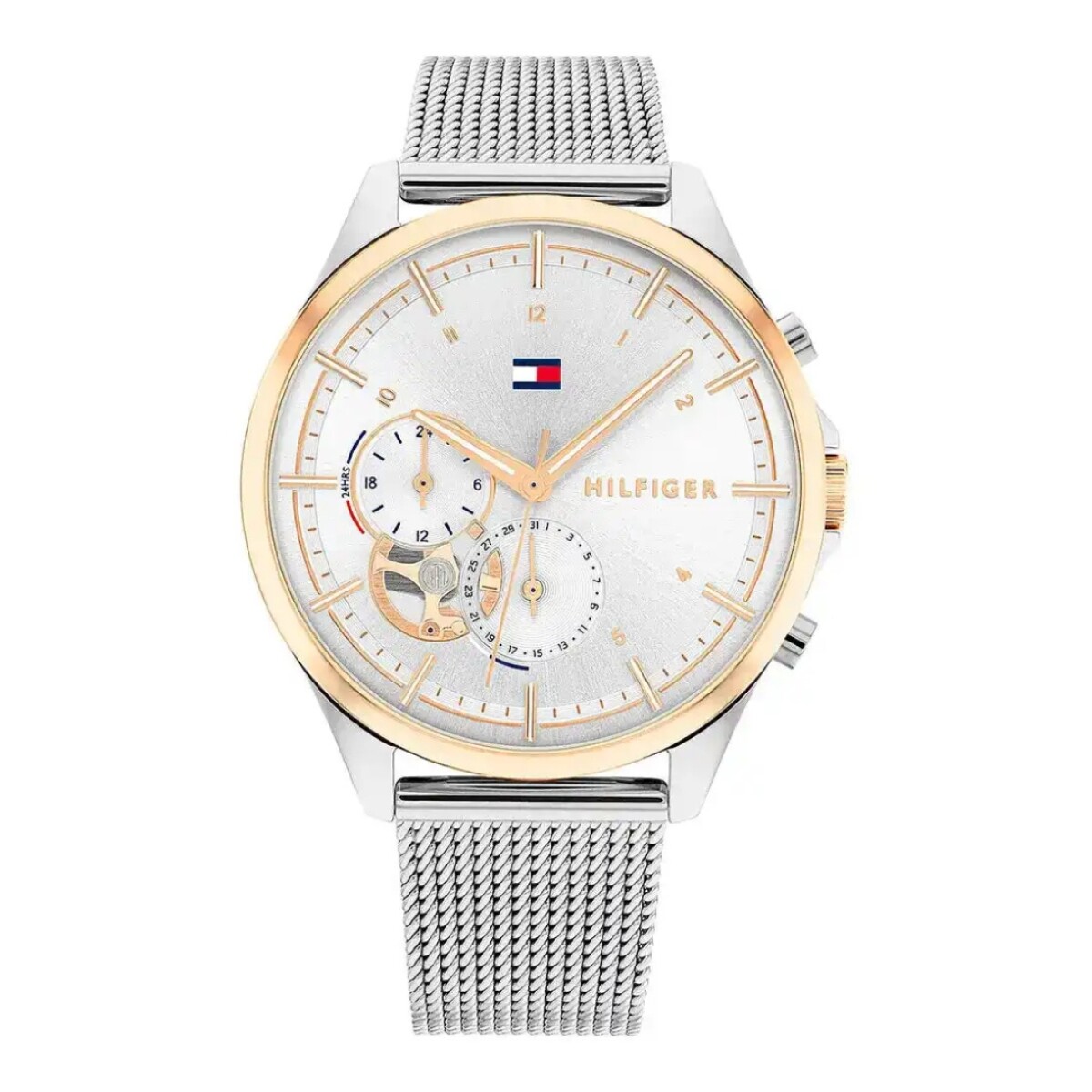 Tommy Hilfiger 1782416 Para Mujer Con Correa De Acero 
