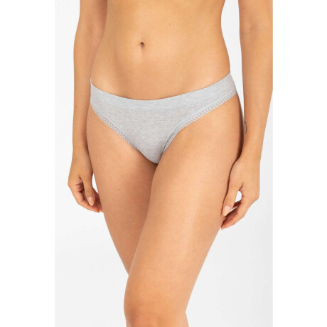 Bikini daisy Gris melange