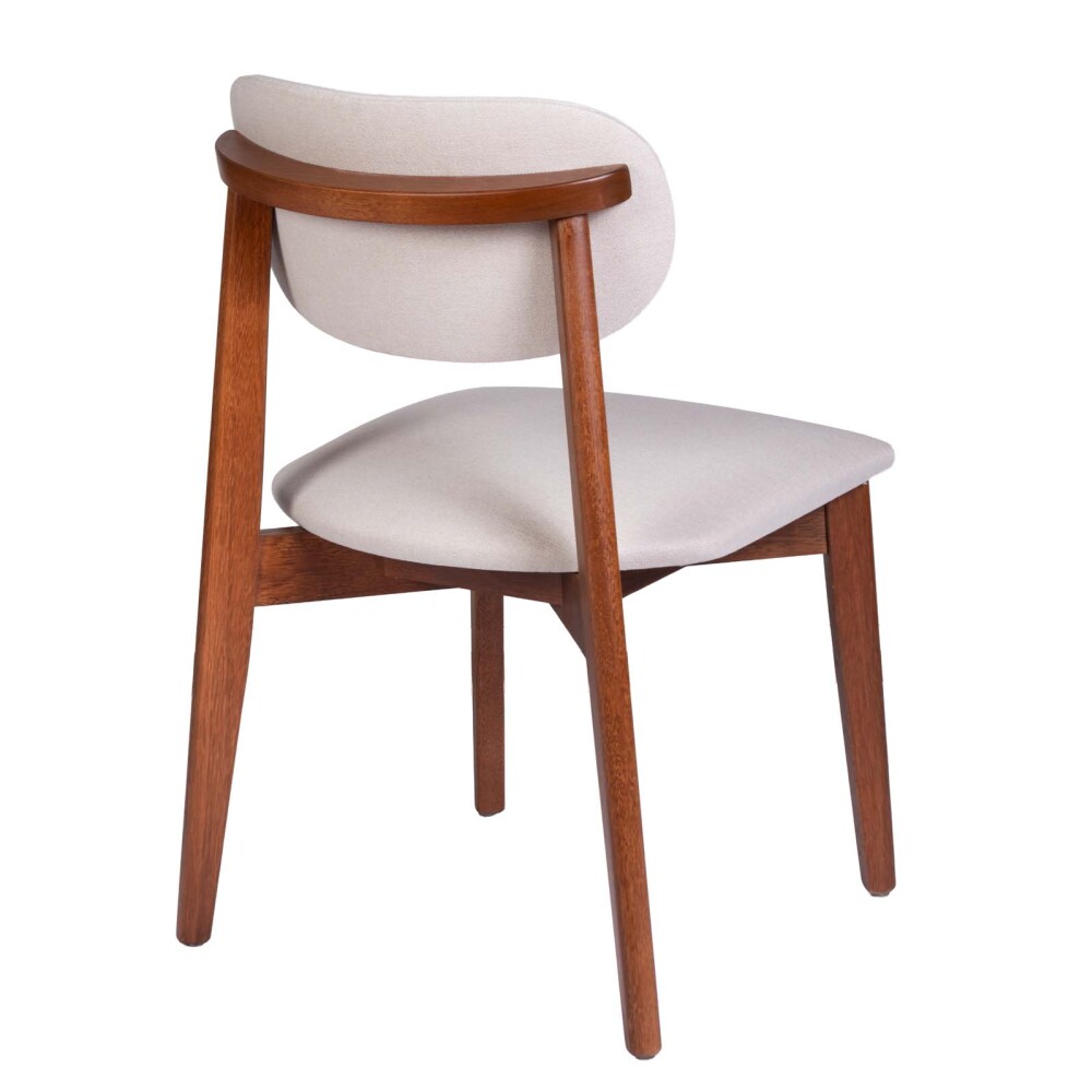 SILLA DE COMEDOR EUCALIPTO MARRON ARCO