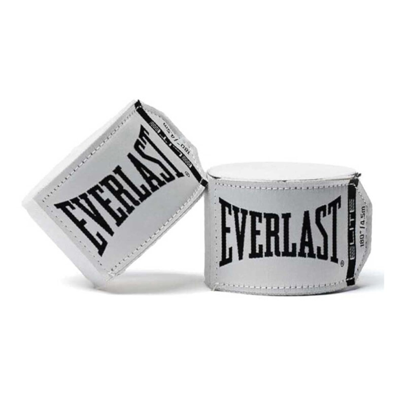 Vendas de Boxeo Elite Everlast Blanco