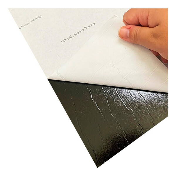 Piso Vinilico Diseño Madera M2 Suave Adhesivo En Tablilla Variante Color Marrón Claro
