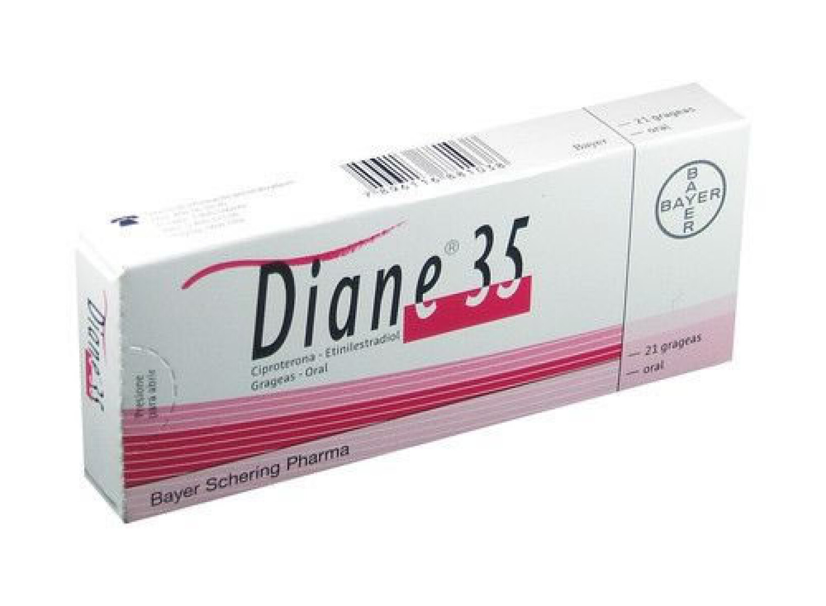 Diane-35 Anticonceptivo 21 Grageas 