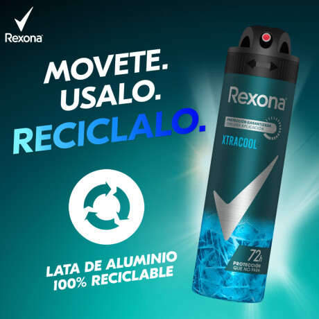 Rexona Desodorante Antitranspirante Aerosol Men Xtra Cool Rexona Desodorante Antitranspirante Aerosol Men Xtra Cool