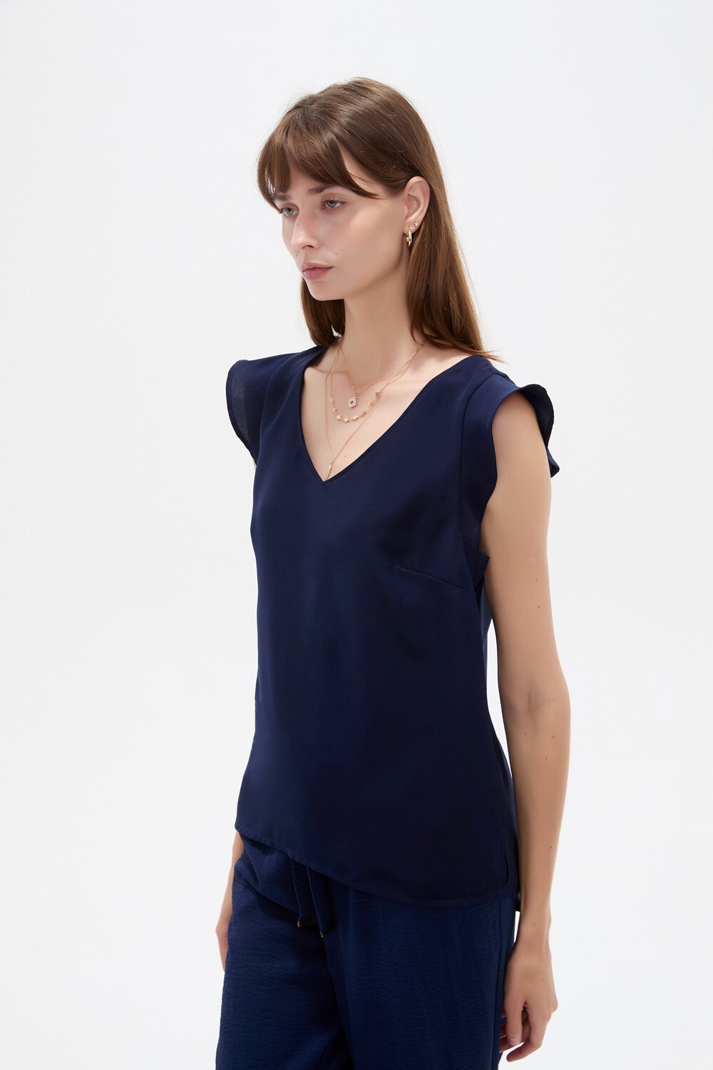 Blusa Area Azul Noche