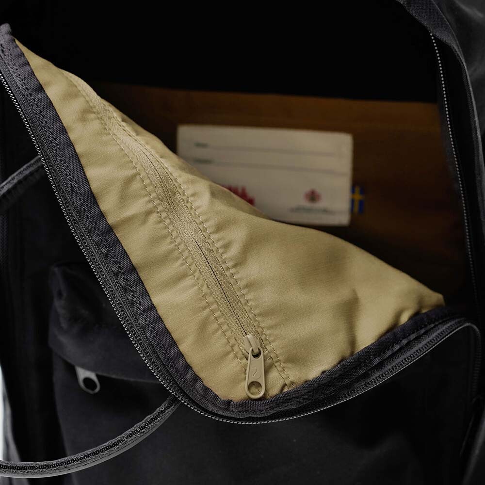 Mochila Fjallraven Kanken No. 2 Black Laptop 15 Unisex Black