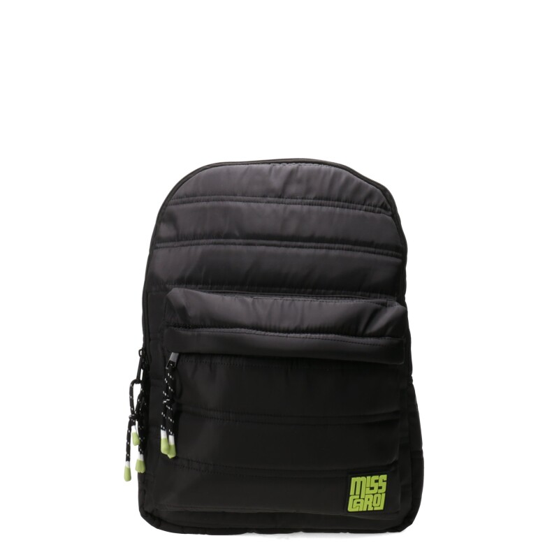 Mochila Miss Carol NOORVIK capitoneada Negro