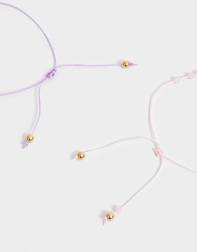 Pulseras Flexibles Sets Con mostacillas Set De Pulseras Con Mostacillas - Dorado